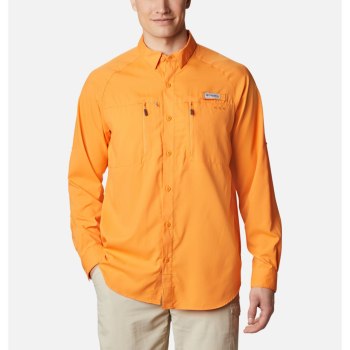 Columbia Muške Košulje - PFG Terminal Tackle Long Sleeve Woven Narančaste | YLJO-80465